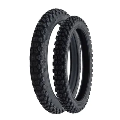 Immagine prodotto di Set di pneumatici da enduro Kenda K270 2.75-19 anteriore + VeeRubber VRM022 2.75-17 posteriore