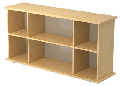 Produktbild von bümö office Sideboard Regal offen - Nachbildung Ahorn