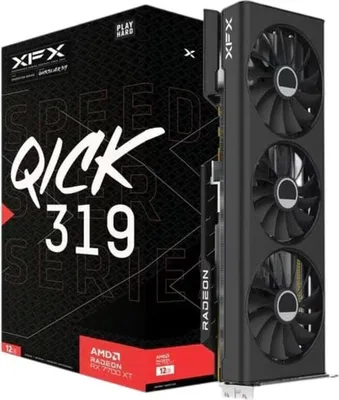 Produktbild von XFX RX 7700XT Speedster SWFT 210 Gaming  12GB GDDR6 HDMI 3x