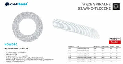 Zdjęcie produktu dla CELLFAST Wąż Ssawno-Tłoczny 19mm x 25m ENERGO-FLEX