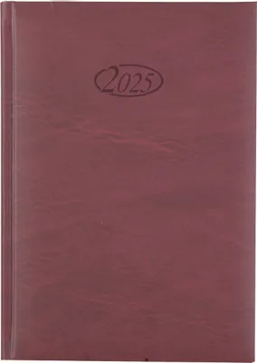Produktbild von Buchkalender 2025 / Chefkalender / Farbe: bordeaux