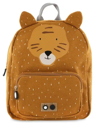Produktbild von Trixie Rucksack Schultasche Mr. Tiger wasserabweisend für Kinder orange