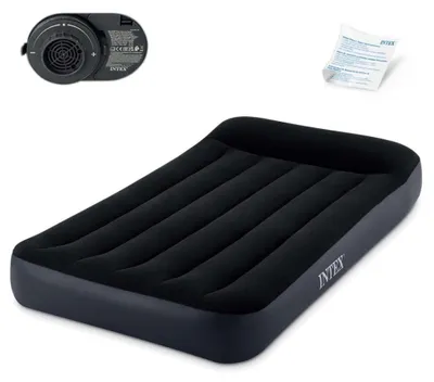 Produktbild von Intex DuraBeam Pillow Rest Classic, Einzelmatratze, Rechteck, Integrierte Luftpumpe