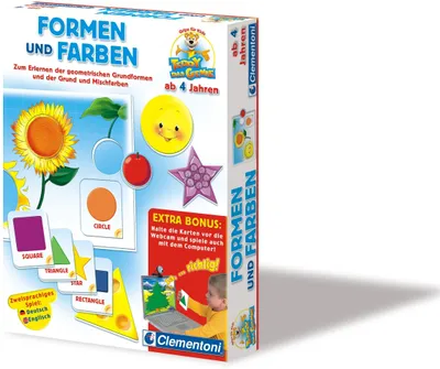 Produktbild von Clementoni 69827 - Formen und Farben - 2D