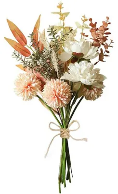 Produktbild von Künstliche Hortensien, künstliche Kunstblumen, Dekoration, Seidenblumen