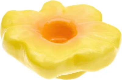 Produktbild von Kerzenhalter aus Keramik gelbe Blume
