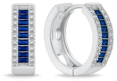 Produktbild von Sparkling silver rings with zircons EA475WB