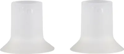 Immagine prodotto di Youha - Riduttore dello scudo mammario - Scudo mammario - Accessori per colf - senza BPA - tiralatte elettrici senza fili - scudi mammari in silicone - set di 2 - 17mm