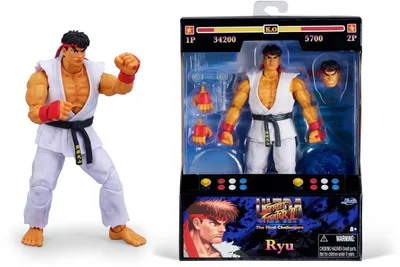 Immagine prodotto di Jada Action Figure, Street Fighter II, Ryu, 15 cm, 9334215314R00
