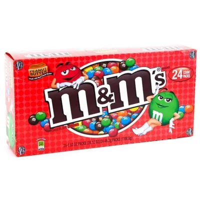Produktbild von M&M's Peanut Butter (24 x 46g)