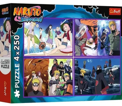 Immagine prodotto di PUZZLE TREFL 4x250 Le avventure di Naruto Uzumaki 13339