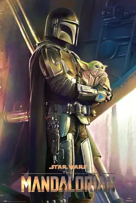 Image de Star Wars - Les Mandaloriens - Le clan des deux - Poster 61x91,5cm
