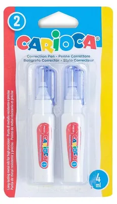 Image de Stylos correcteurs CARIOCA Mini, lot de 2