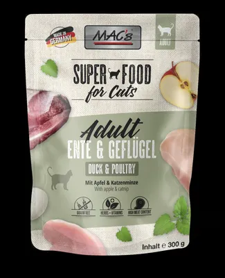 Produktbild von MAC's CAT - Pouch 12x100g  |  Ente & Geflügel