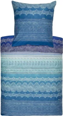 Immagine prodotto di Bassetti BETTGARNITUR BRUNELLESCHI TÜRKIS 100% reiner Baumwollsatin Lizens/Zertifikat:OEKO-TEX 200x200 Paisleymuster  *9285907 HW 2024 Neuheiten