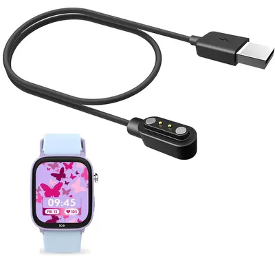 Immagine prodotto di Cavo USB per smartwatch Ice Smart Junior 3.0, funzione "Trova il mio", lunghezza 60 cm, ricarica rapida