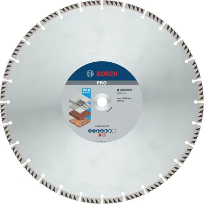 Image de Bosch PRO MultiMat Diamant TS,400x20mm