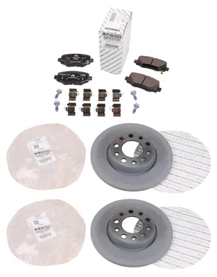 Produktbild von Original Fiat Bremsenkomplettsatz Bremsensatz Bremsscheiben Bremsklötze 500x