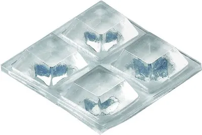 Produktbild von Hettich Anschlagpuffer 5,0 x 13,0 mm Kunststoff transparent - 16 Stück