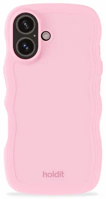 Produktbild von Holdit Wavy Case Apple iPhone 16 - Pink