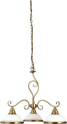 Produktbild von Rabalux 2753 Kronleuchter 3 Spots Elisett, E27, bronze-silber, rund, Klassisch, ø640mm