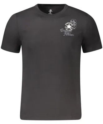 Produktbild von Stylisches Schwarzes Kinder T-Shirt mit Rundhals und Logo-Aufdruck