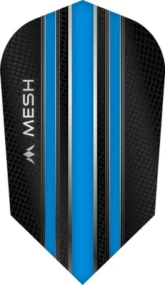 Produktbild von Mission | Mesh | Dart Flights | Slim | 100 Mikron | Hellblau | 3 Sets = 9 Flights