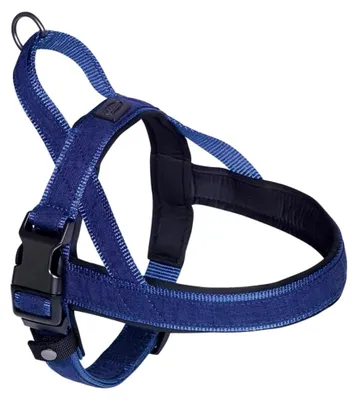 Produktbild von Norweger Geschirr Linen Deluxe, blau, L: 50-64 cm + 42 cm, B: 25/35 mm, 1 Stück