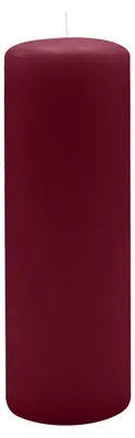 Produktbild von Stumpenkerzen 150 x Ø 60 mm, Bordeaux, 12 Stück