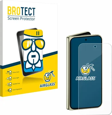 Produktbild von BROTECT Schutzglas für Google Pixel 10 Pro Fold Schutzfolie Panzer Folie Glas Display Schutz klar