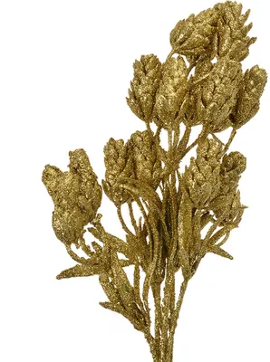 Immagine prodotto di Clayre & Eef Fiore artificiale 35 cm Plastica color oro