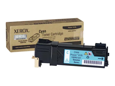 Produktbild von Xerox 106R01331 Laserdruck Tonerkartusche - Cyan - Original - 1 Pack - 1.000 Seiten