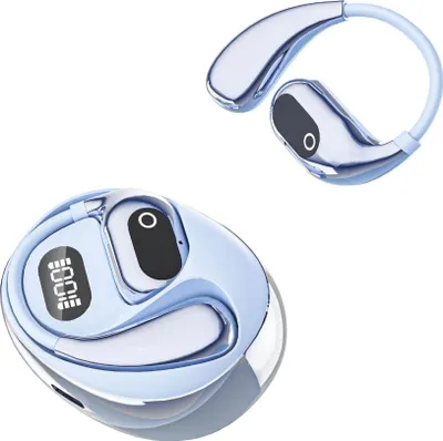 Produktbild von INF Smarte KI Übersetzungs Bluetooth Kopfhörer - 156 Sprachen, Alle Geräte Blau
