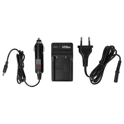Produktbild von vhbw Ladegerät kompatibel mit Nikon Coolpix P6000, P5100, P80, P520, P530, P90, S10 Kamera - Ladeschale, Kfz-Adapter Ladeanzeige
