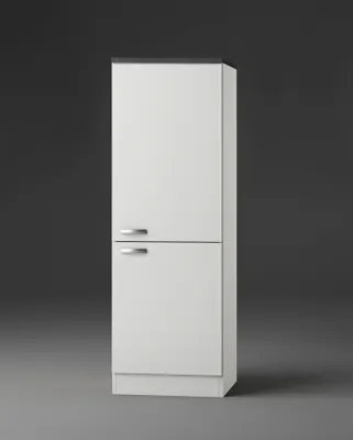 Produktbild von Küchen Midikühlschrankumbau Lagos MH661-9 in weiß 60 cm breit