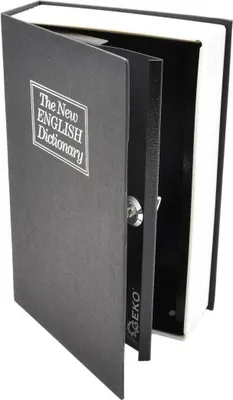 Immagine prodotto di GEKO Salvadanaio, libro portatile 240x155x55mm, 2 chiavi G10905