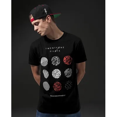 Immagine prodotto di Mr. Tee Twenty One Pilots Pattern Circles Tee nero - M