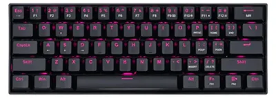 Zdjęcie produktu dla REDRAGON K630RGB-1 DragonBorn, Przewodowa, USB, Mechaniczna, QWERTY, RGB LED, Czarny