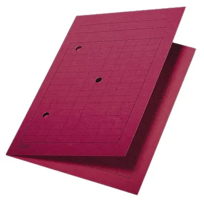 Produktbild von Umlaufmappe A4 Karton 320g/qm rot