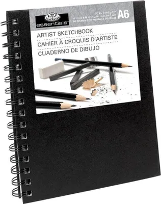 Image de Carnet de croquis à reliure spirale A6