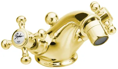 Produktbild von Sapho ANTEA Bidetarmatur mit Ablaufgarnitur, Gold