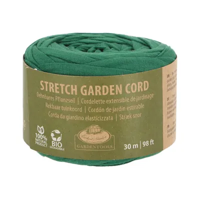 Immagine prodotto di Esschert Design, prodotti per il giardino: corda morbida per il giardino, colore verde, 30 metri