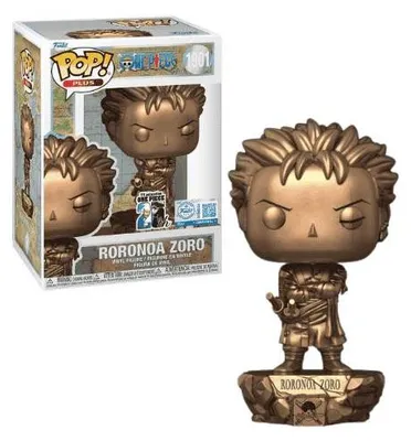 Produktbild von Funko Pop! Plus: One Piece - Roronoa Zoro #1901 Bronze Statue Funko Exclusive
