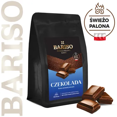 Zdjęcie produktu dla Kawa mielona BARISO CZEKOLADA 200g