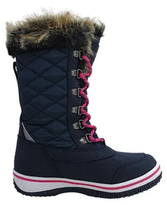 Imagen del producto de Botas de nieve para niña Trollkids Holmenkollen Snow XT, color azul, ideales para el invierno y para uso diario