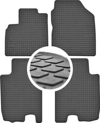 Image de Tapis de sol en caoutchouc pour Honda Jazz III / Honda City V