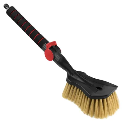 Productafbeelding van Zachte autowasborstel, 54 cm, rood, met wateraansluiting