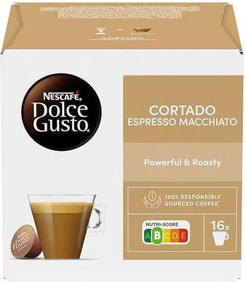 Produktbild von Nescafé Dolce Gusto Cortado Espresso Macchiato | 16 Portionen