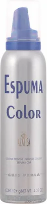 Produktbild von Azalea Cosmetics Espuma Color, Grau, Pearl grey, Unisex, 150 ml, Alle Haare, Farbspeichernd, Lang anhaltend, Glanz