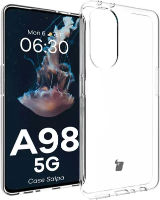 Produktbild von Elastyczne etui Bizon Case Salpa do Oppo A98 5G, przezroczyste